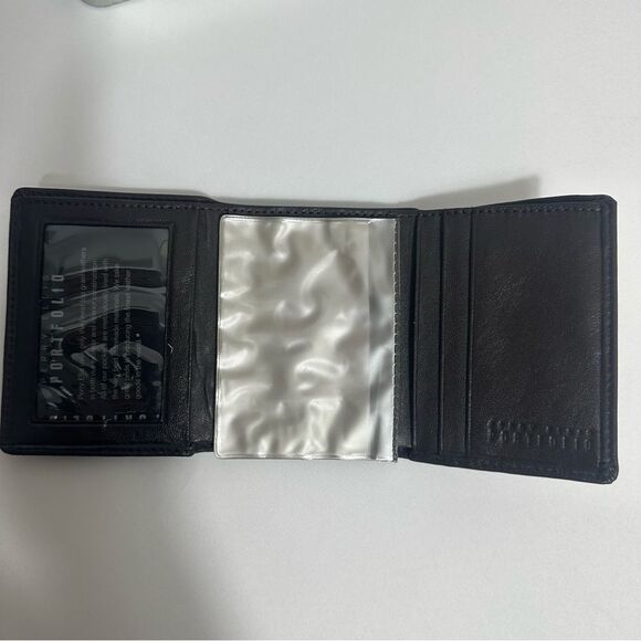 Vintage Perry Ellis Soft Genuine Leather Brown Wallet - Picture 7 of 12